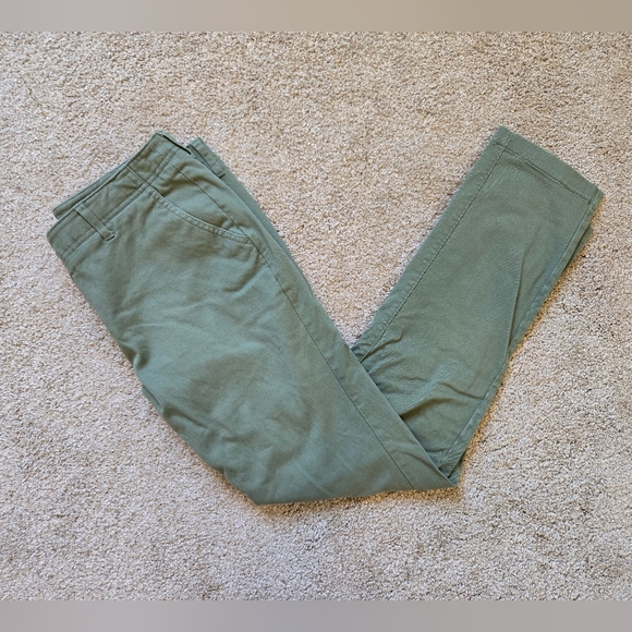 🎄 BOGO Target/Merona Green Modern Fit Chino Pants Size 6 - Picture 5 of 6